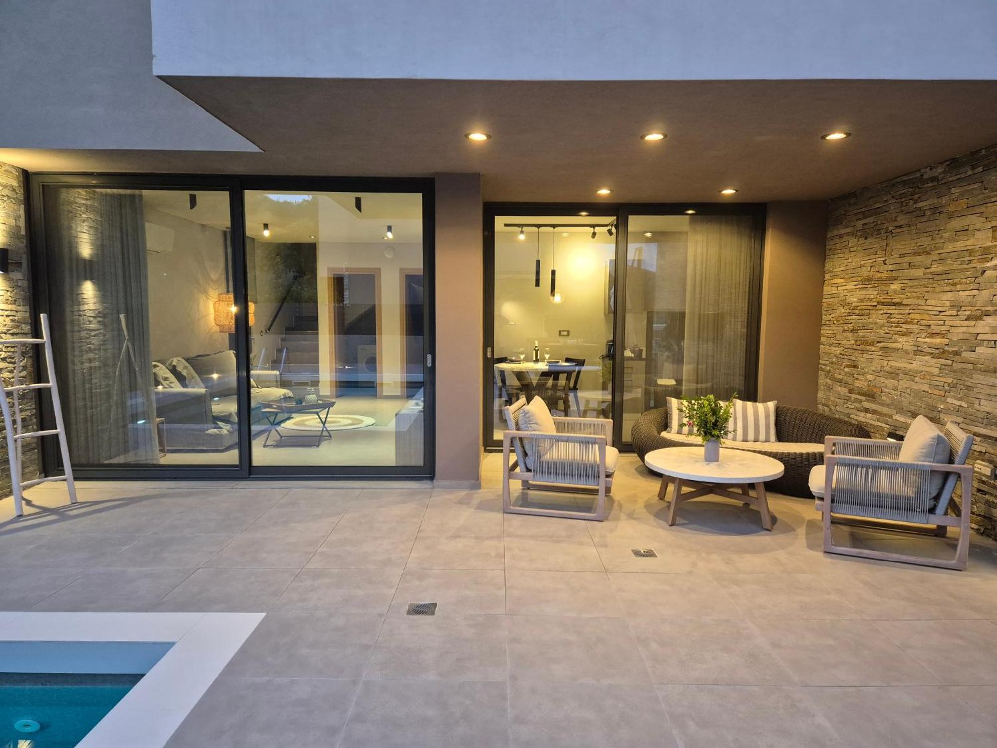 Aguacate Glafki With Heated Private Swimming Pool Villa Tsilivi  Exterior photo